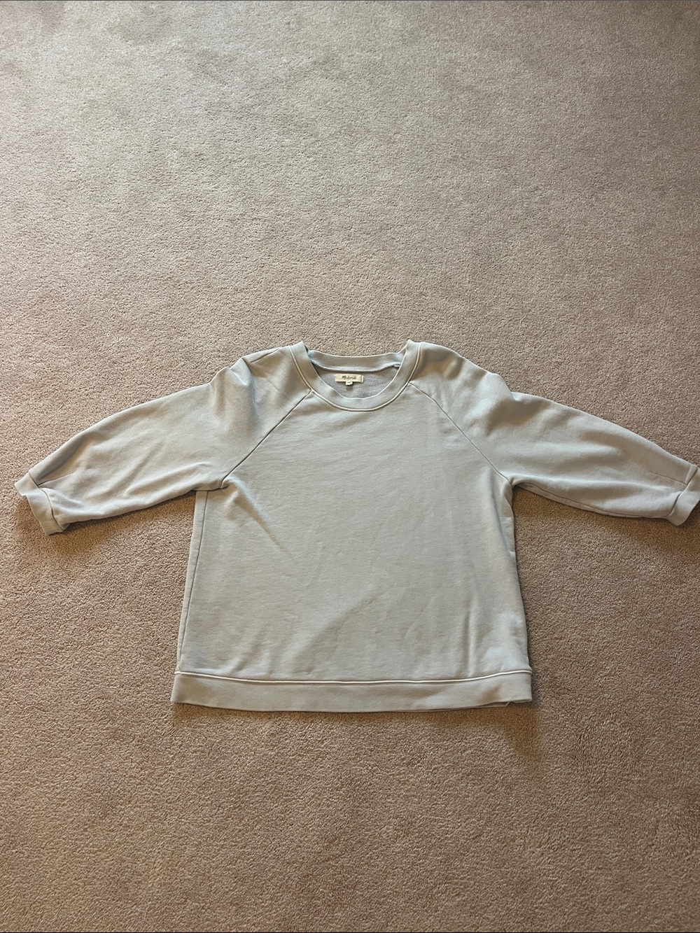 Madewell Light Gray Men’s Crewneck Sweatshirt